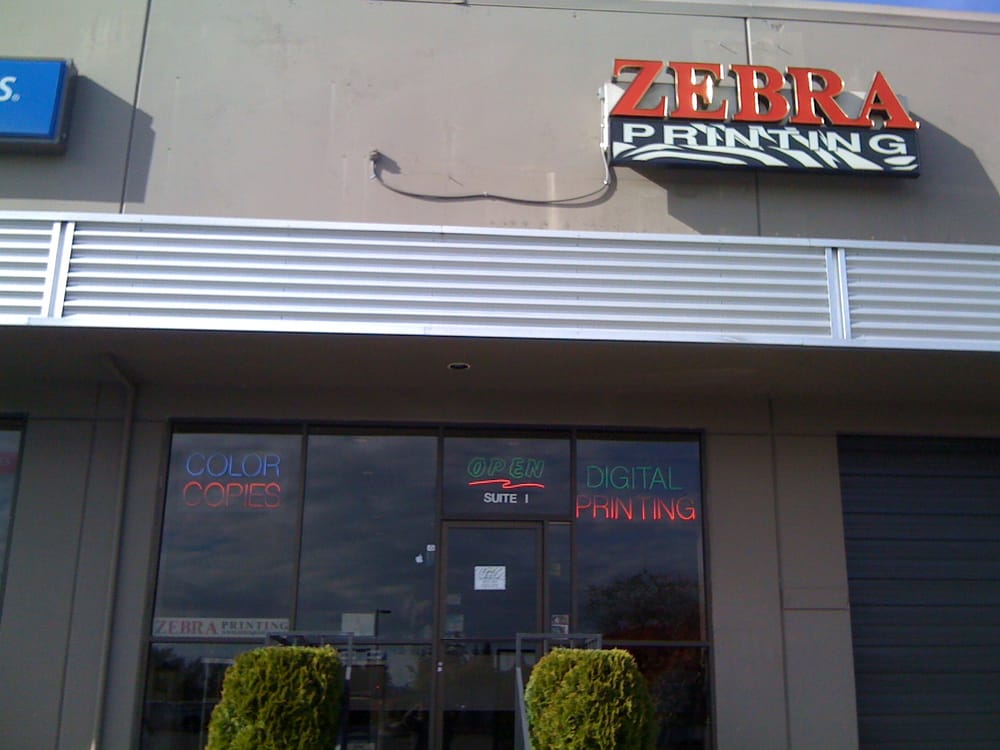 Photo of Zebra Printing