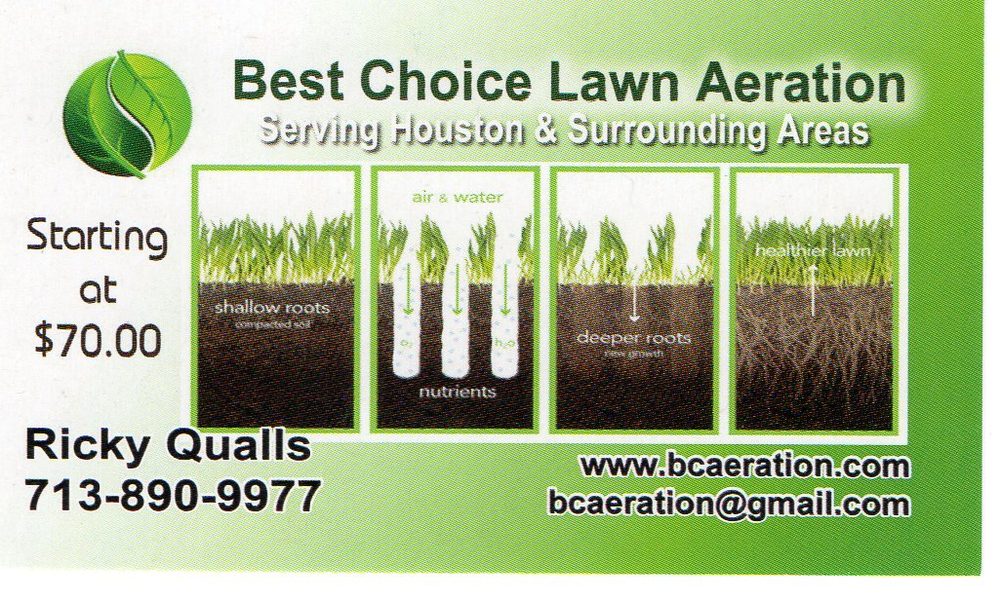 Photo of Best Choice Lawn Aeration