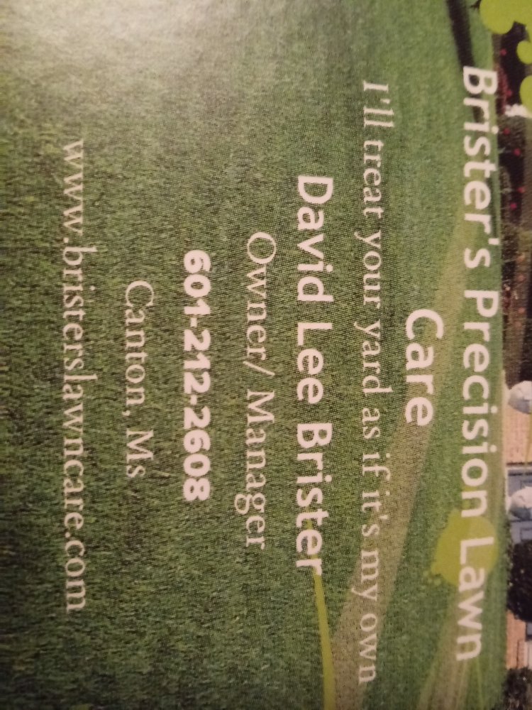 Photo of Brister's Precision Lawn Care