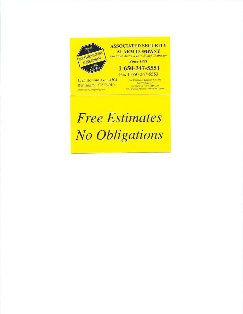 Photo of Associated Security Alarm Company