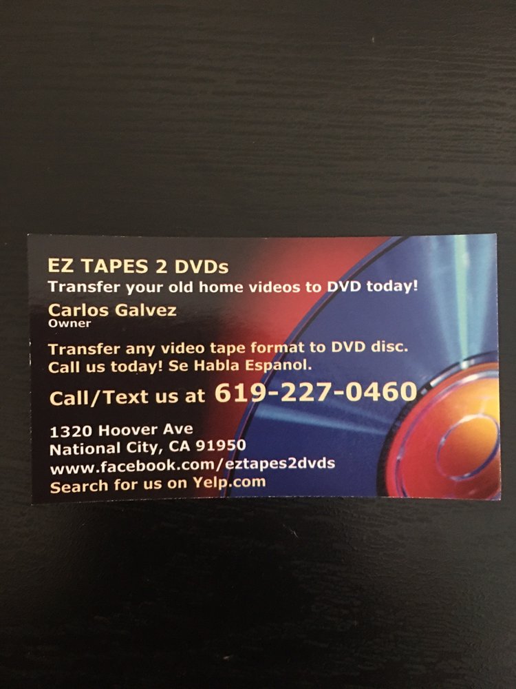 Photo of EZ Tapes 2 DVDs