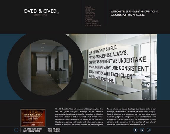 Photo of Law Firm Web Design NYC