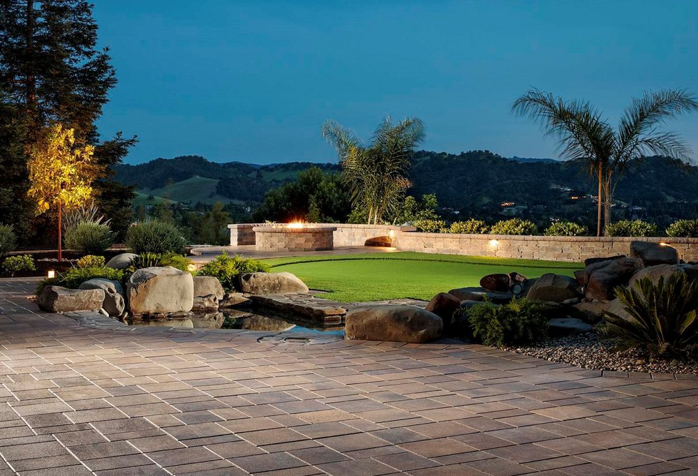 Photo of Black Diamond Paver Stones & Landscape