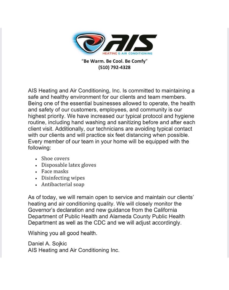 Photo of AIS Heating & Air Conditioning