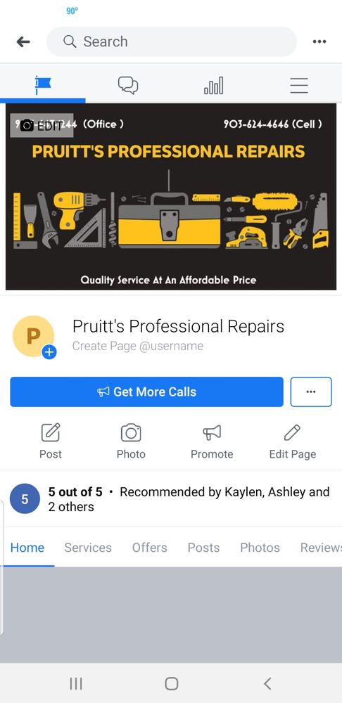 Photo of Pruitts professional Repairs