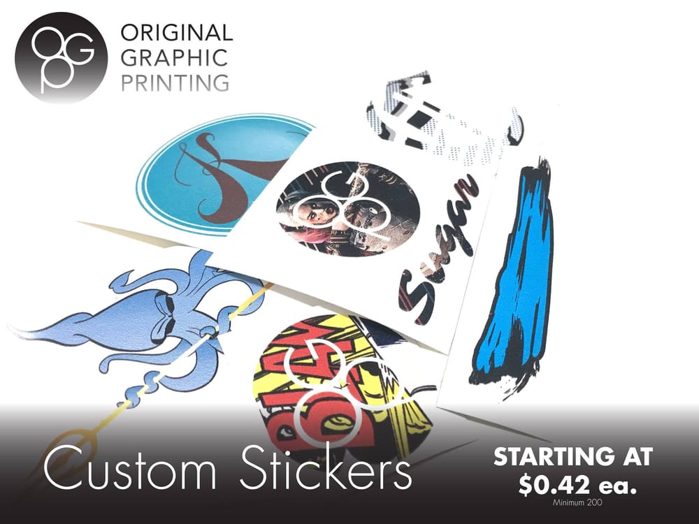 Photo of Original Graphic Printing