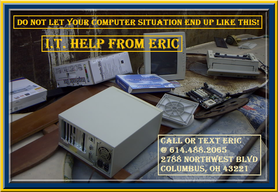 Photo of IT Help From Eric