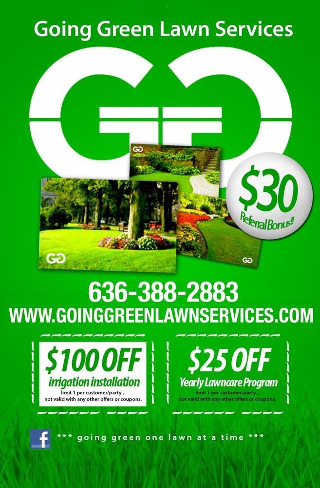 Photo of Going Green Lawn Services
