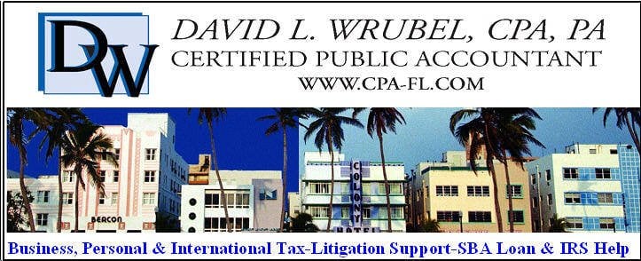 Photo of David L Wrubel, CPA