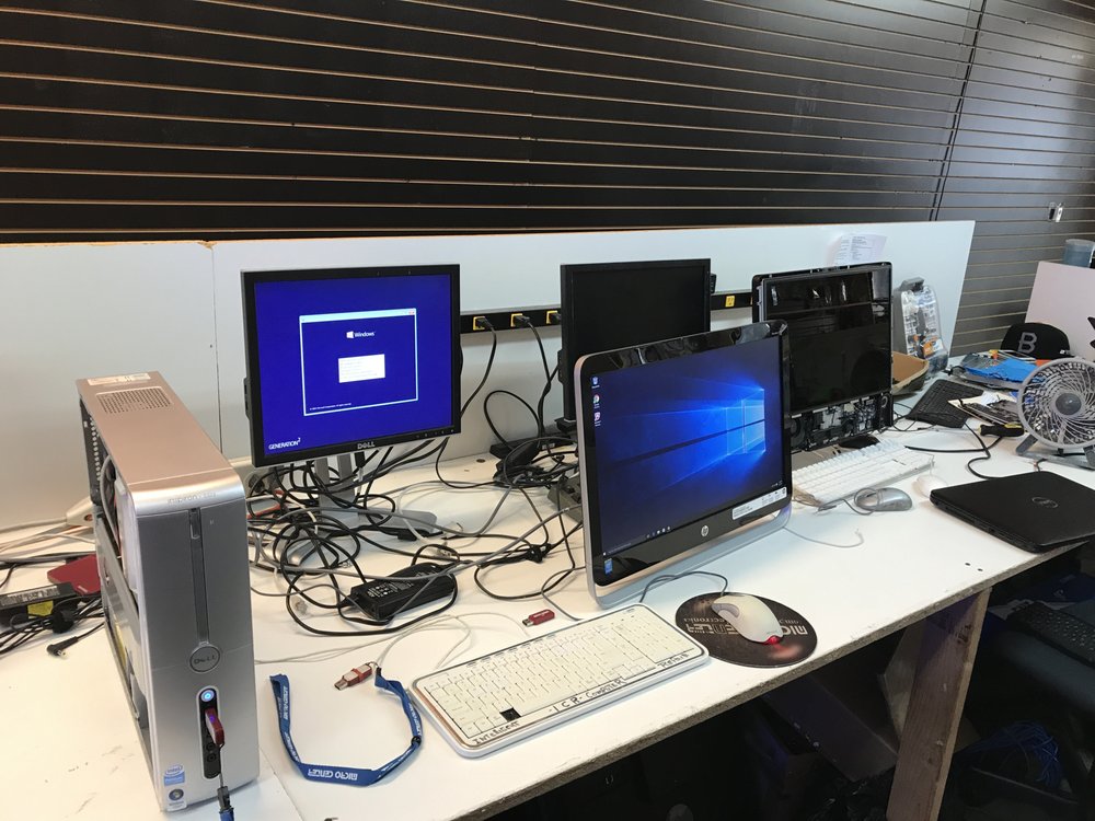 Photo of Intelligent Computer and Cellular Repair