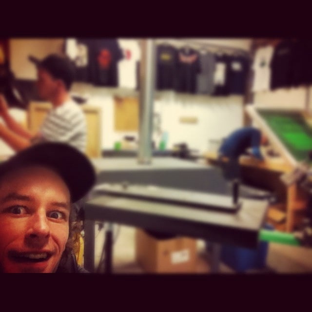 Photo of Unauthorized Screen Printing