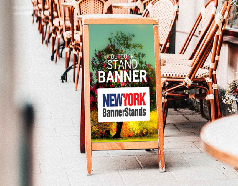 Photo of New York Banner Stands - Banner Printing Same Day
