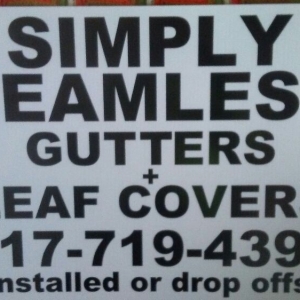 Zionsville Simply Seamless gutters