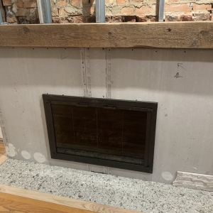 Photo of A Cozy Fireplace