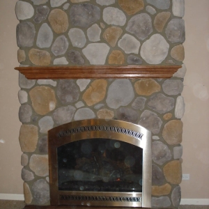 Photo of A Cozy Fireplace
