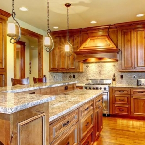 Photo of Gold Marble Granite & Cabinets