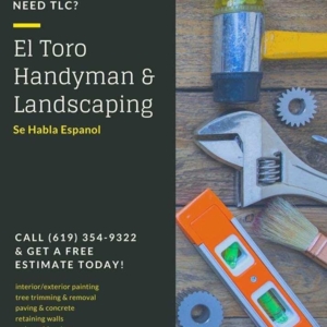 Photo of El Toro Handyman & Landscaping