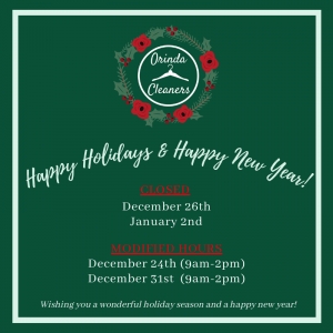 Orinda Orinda Cleaners