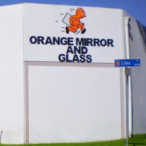 Photo of Orange Mirror And Glass