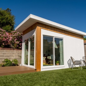 Photo of Modern Backyard Studios and Decks