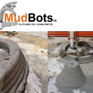 Photo of MudBots 3D Concrete Printing