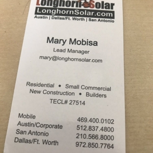 Photo of Longhorn Solar