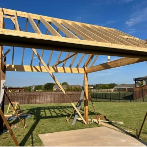 Lake Dallas Mainframe Wood Construction