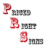 Photo of Priced Right Signs