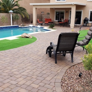 Photo of 5-O Turf Putting Greens and Pavers