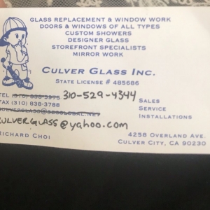 Culver City Culver Glass