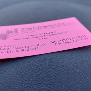 Photo of Diana P Thompkins Tax
