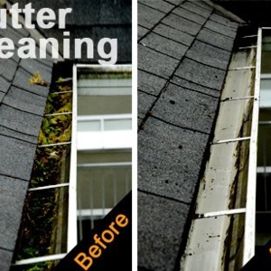 Photo of Rain Gutter Cleaning