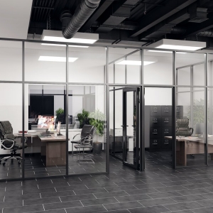 Photo of Commercial Glass Partitions