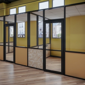 Photo of Commercial Glass Partitions