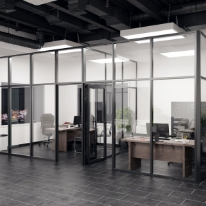 Photo of Commercial Glass Partitions