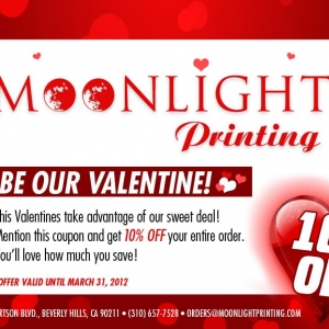 Beverly Hills Moonlight Printing