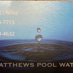 Glen Burnie M B Matthews - Pool Water