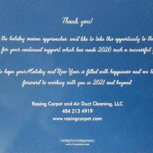 Photo of Rasing Carpet & Air Duct Cleaning