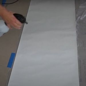 Photo of Gare Wallpaper installation