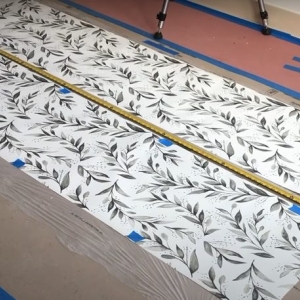 Photo of Gare Wallpaper installation