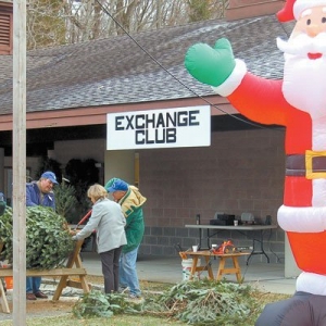 Photo of Exchange Club Christmas Tree & Wreath Sale