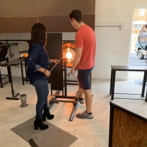 Photo of McFadden Art Glass