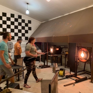 Photo of McFadden Art Glass