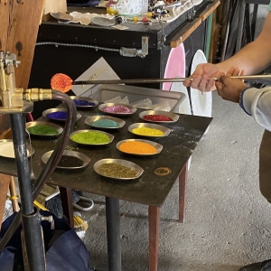 Photo of McFadden Art Glass