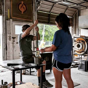 Photo of McFadden Art Glass