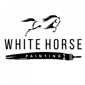 Photo of White Horse Painting