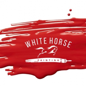 Photo of White Horse Painting