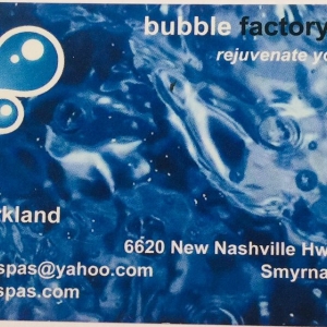 Smyrna Bubble Factory Spas