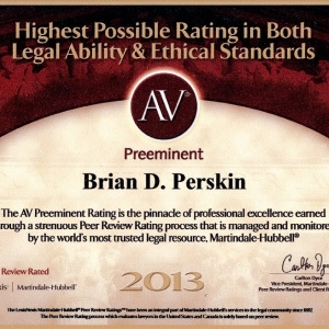 Photo of Brian D. Perskin & Associates Law Firm