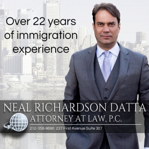 Photo of Neal Richardson Datta Immigration Attorney